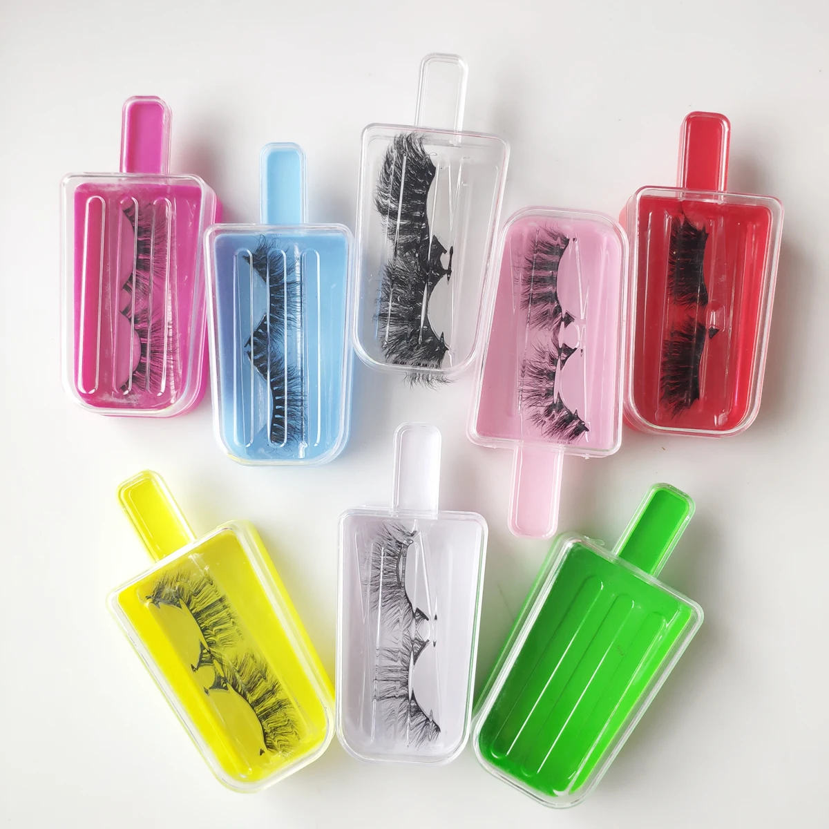 

customized boxes 25mm mink eyelash with custom logo eyelash case 3d real mink lashes3d wholesale vendor eyelash box