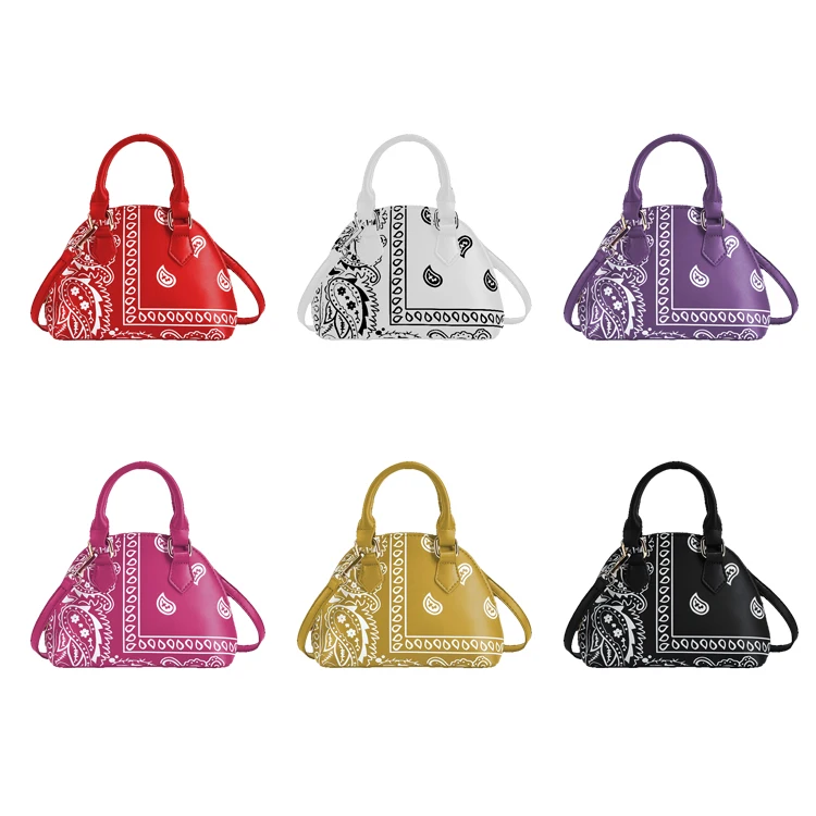 

2021 wholesale New Styles Handkerchief and Bandana Purse Set Women Hand Bags Ladies Handbags Luxury Women Purses