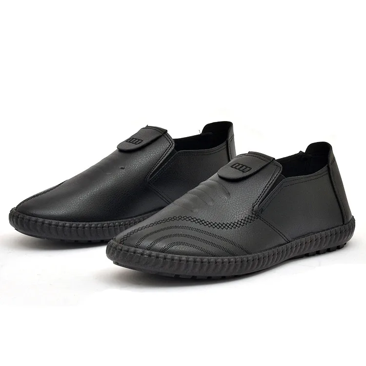 

2021 men genuine leather shoes custom dress shoes brown leather causal shoes for men, Custom ( black&red)