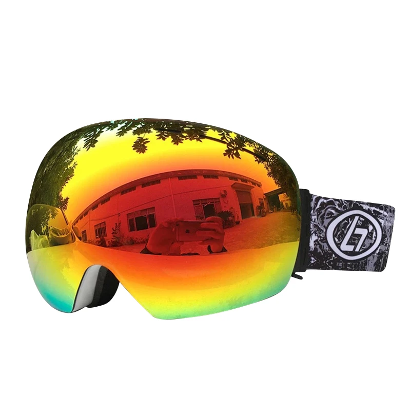 

Wholesale Ski goggles PRO interchangeable lenses 100% UV400 protective snow goggles for men and women