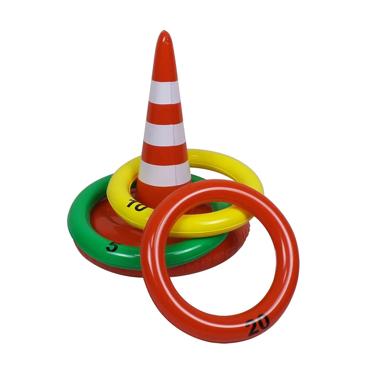 Amazon Hot Sale Inflatable Traffic Cone Inflatable Ring Toss Rings Game