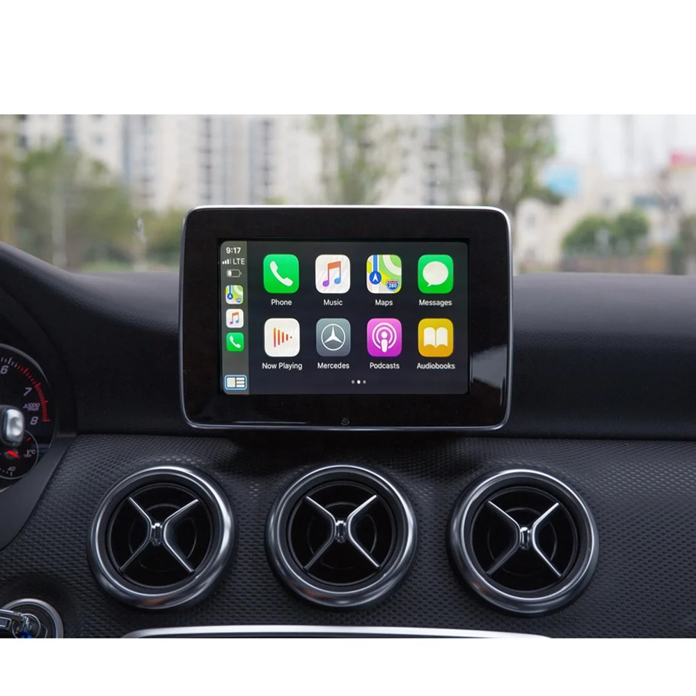 

W176 W246 Apple CarPlay For Mercedes Class A/B NTG 5.0 CarPlay Video Interface Rear Camera Integration Kits GPS Nav/Music/Call