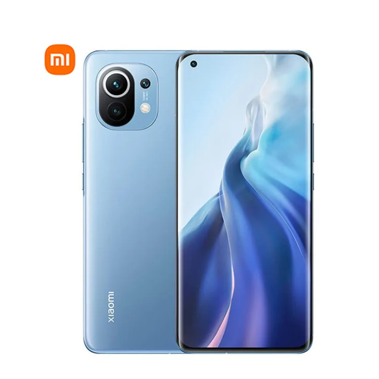 

Blue Triple Back Cameras Xiaomi Mi 11 5G 108MP Camera 12GB+256GB In-screen Fingerprint Identification Global Version Smartphone