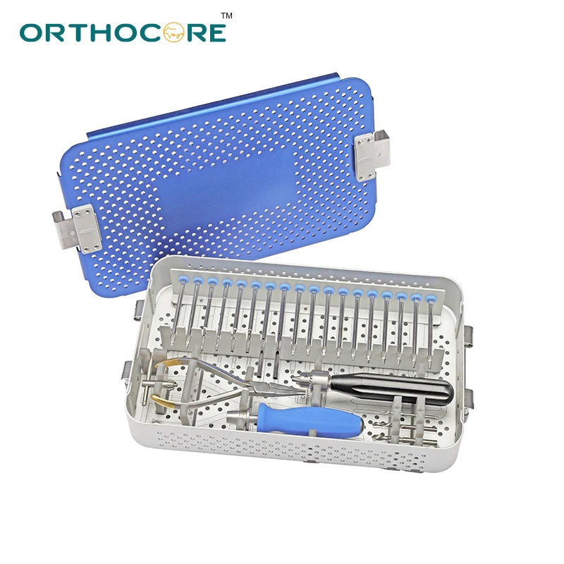 Small Animal Implants Removal Set Screw Removal Set orthopedic instruments for removal of broken implants screws