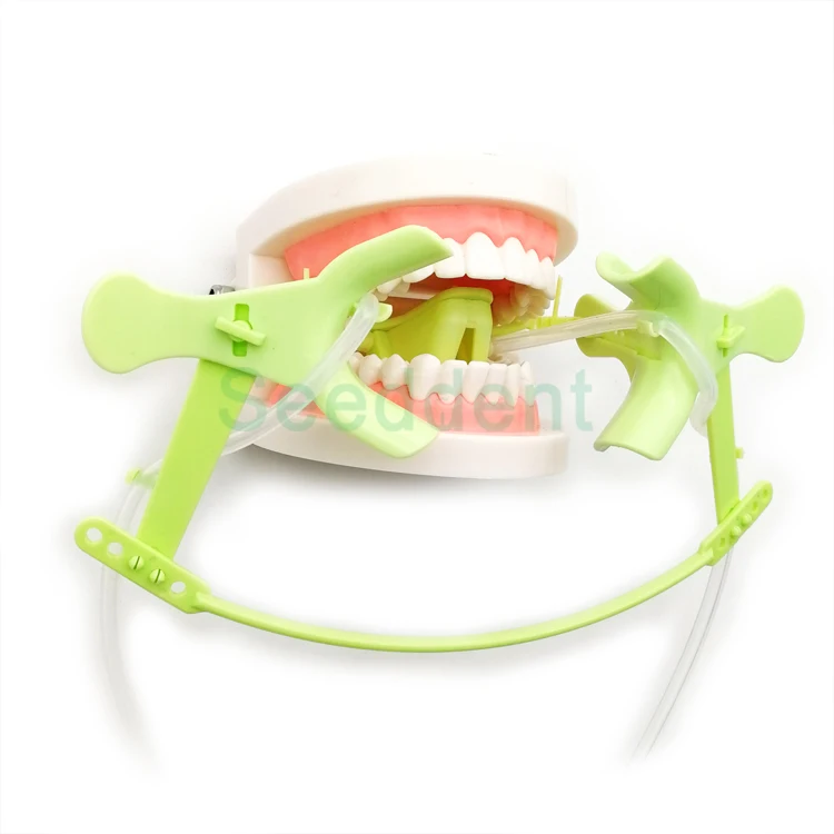Dental Orthodontic Use Tongue Guard Cheek Retractor With Dry Field
