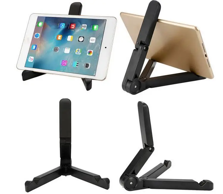 

Tablet phone holder REKwf portable mobile phone holder stand, Black white