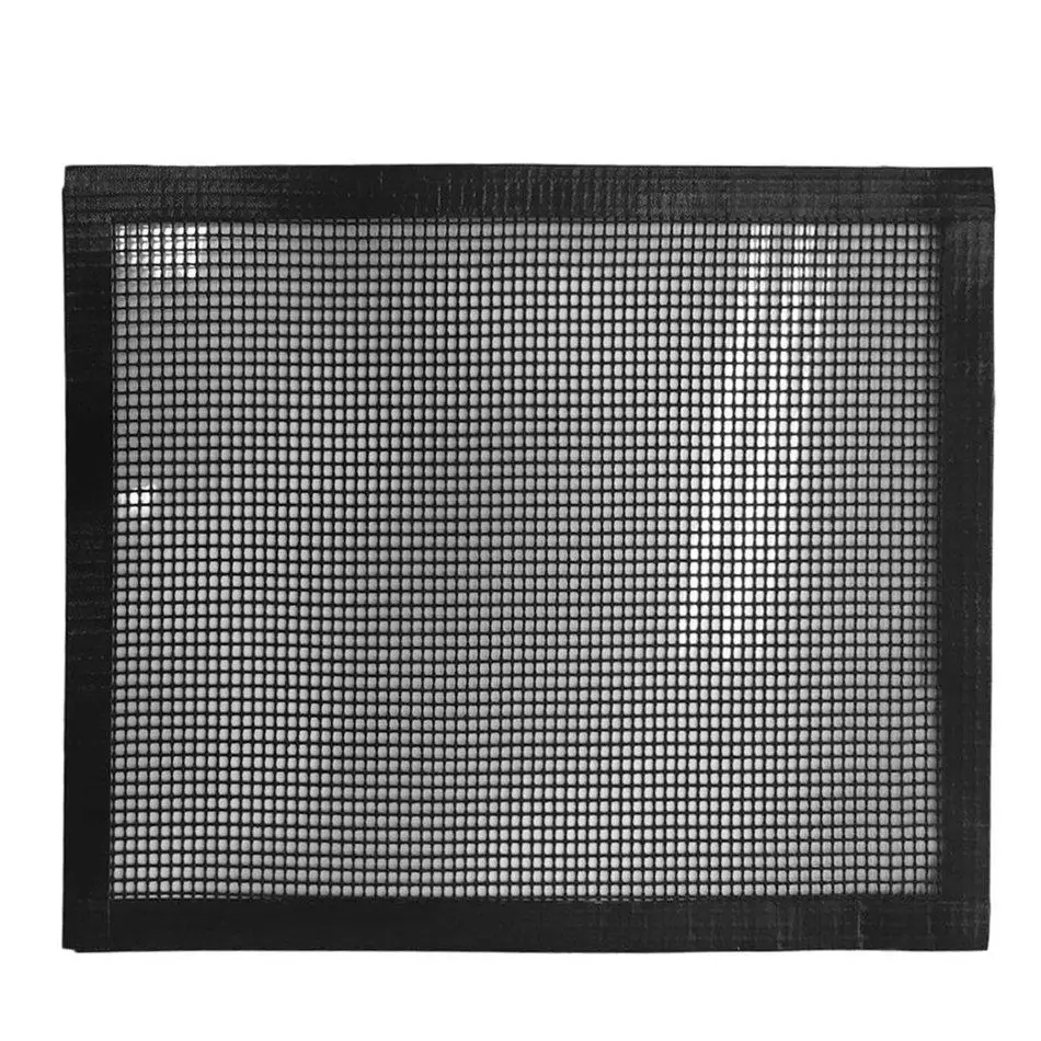 

Reusable non-stick cooking wire mesh grill mat, Copper and black