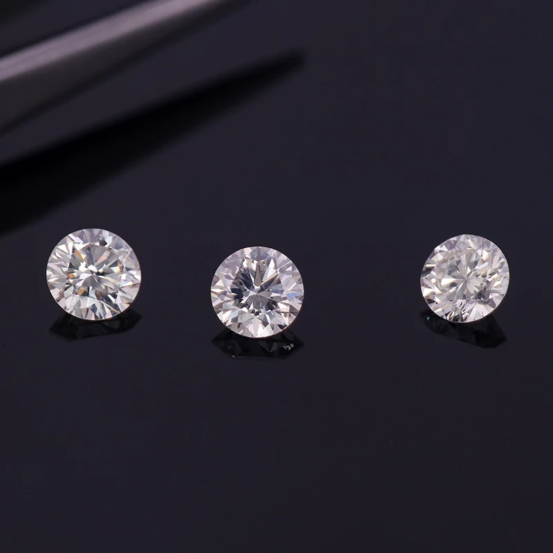 

Hotsale quality ensured 4.5mm GH-VS lab diamond HPHT diamond price per carat