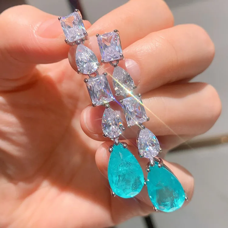 

Bohemian Seni Precious Stone And Silver Jewelry Custom Abiding Jewelry 925 Sterling Silver Earrings