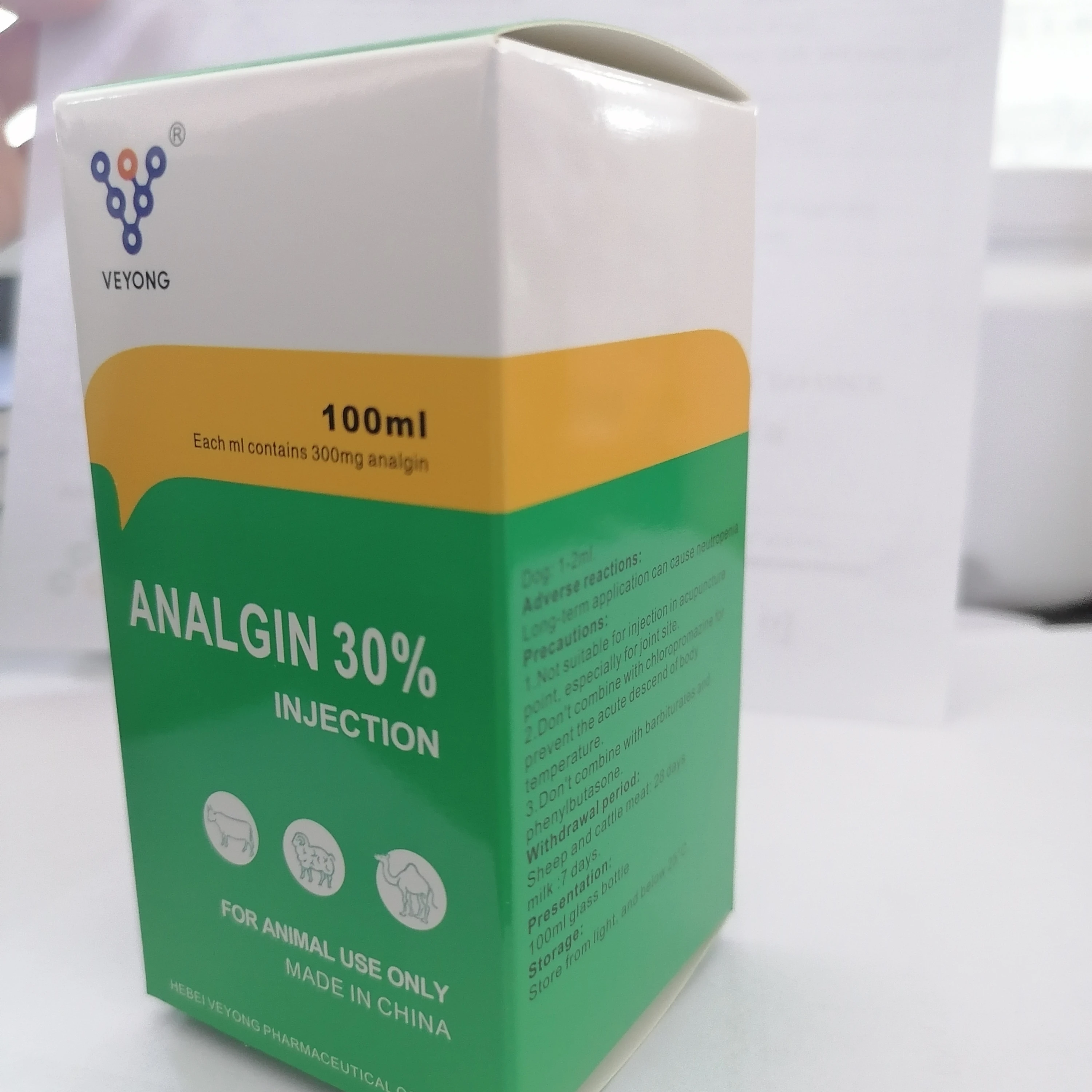
Analgin Injection 30% for animal use only wholesale looking for distributor in Africa 