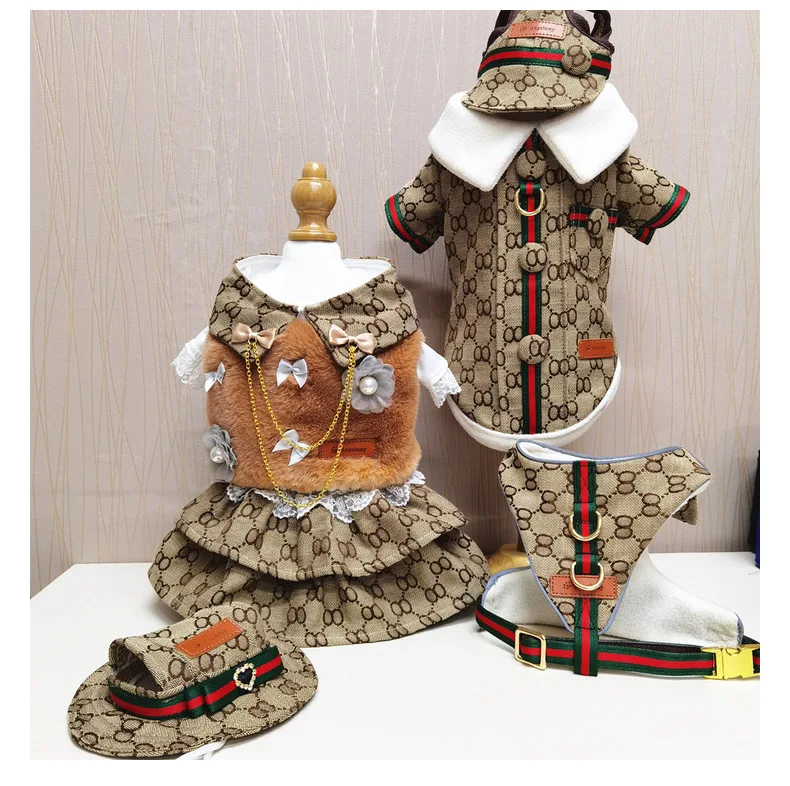

Popular Brand Winter Teddy Pet Clothing Designers Dog Clothes Winter, Picture