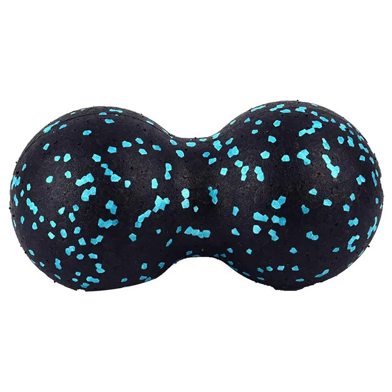 

Myofascial Peanut Massage Ball Exercise Ball Roller Fitness EPP High Density For Yoga Exercise Relieve Pain Deep Tissue, Black red, black powder, black blue