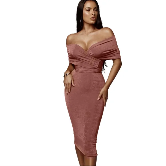 

The new autumn/winter high waist sexy skirt 2019 women's fall fashion maxi dresses