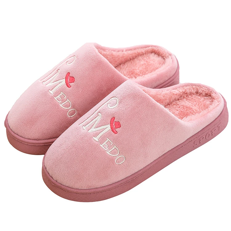 

2021 winter new style hot selling cheap price warm soft slipper for woman