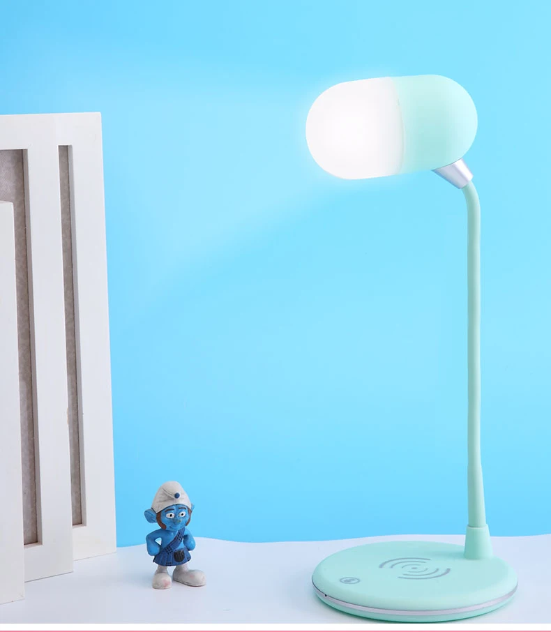 

Wireless Home Charger Fast Charging Station Lamp Speaker For Gift Set