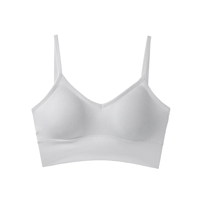 

New Sexy Thread Brassiere pad Wireless Sports Beauty U Back women tube Top Wrapped Chest Girl Lady Vest Seamless Bra Tube Top, Any colors can be customized