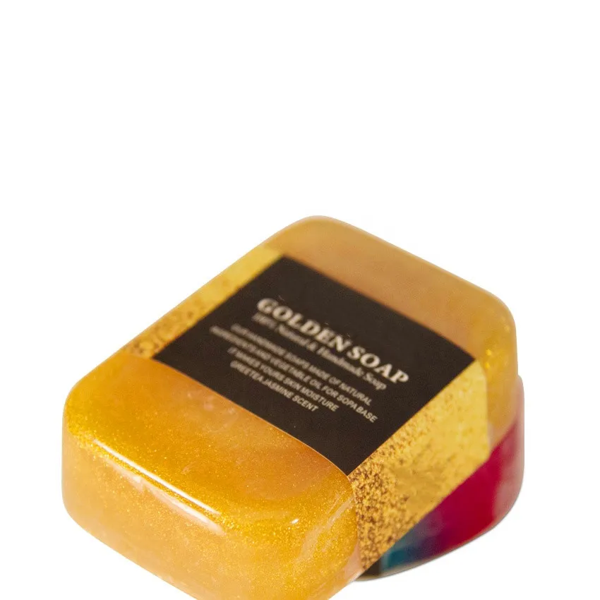 

24K Gold Skin Whitening Face Soap for Black Skin organic essential oils handmade soap, Cusotmized