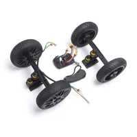 

6.5" Brushless Hub Motor KIT with All Terrain wheels and Double Kingpin Trucks for DIY off road electric skateboard