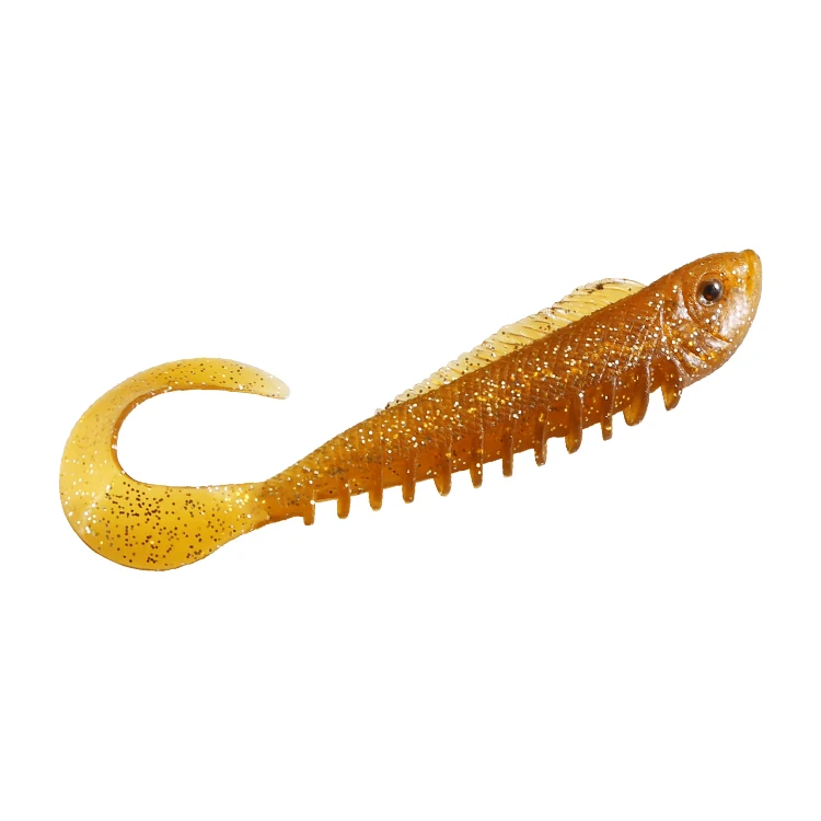 Pesca new 12cm PVC bass fishing lures soft plastic fishing lures