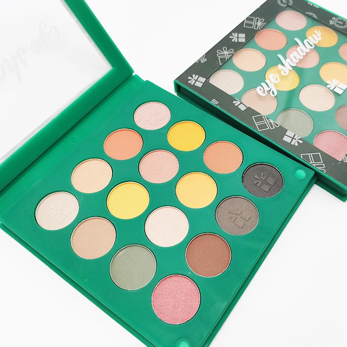 

16 Colors Wholesale High Pigment Private Label Cosmetics Makeup Custom Eyeshadow Palette