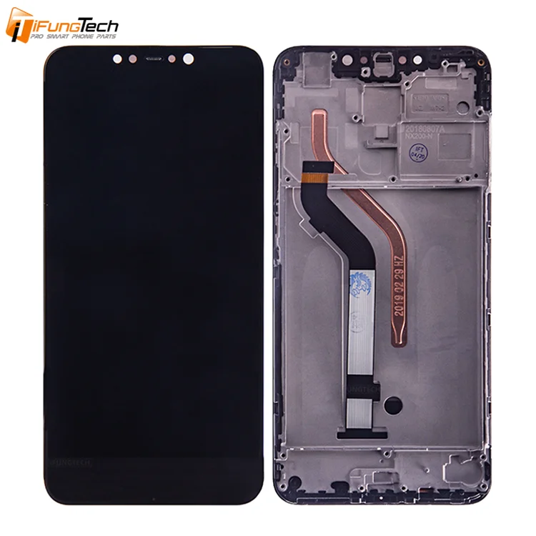 

Original New For Xiaomi Pocophone F1 LCD Display Touch Screen Digitizer Assembly With Frame For Xiaomi Pocophone F1 LCD Screen, Black