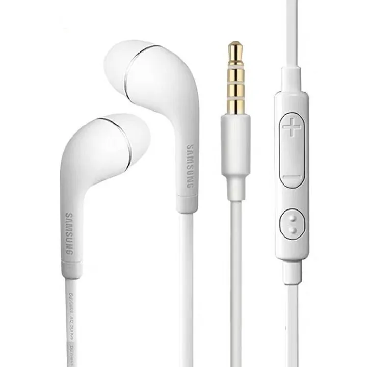

Hot Sales Cheap Price Headset HS3303 3.5mm Handsfree headphone With Mic And Volume Control For Samsung S4 JB J5 in ear Earphone, White.black