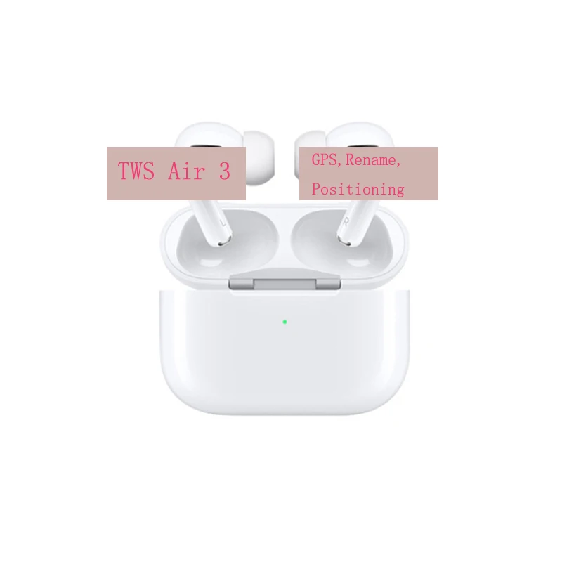 

Air 3 Pro Pods TWS Headphones High Quality Earphone Support GPS Rename Siri AP3 Max Earbuds Sealed With Tag