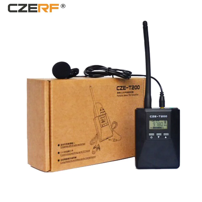 

Free Shipping MINI 0.2W Portable Radio Station Equipment, Black