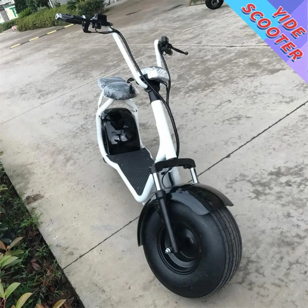

2019 Sport Electric Glider Scooter 1000W 1500W 2000W Adult City Coco Electric Fat Bike Kit, Black