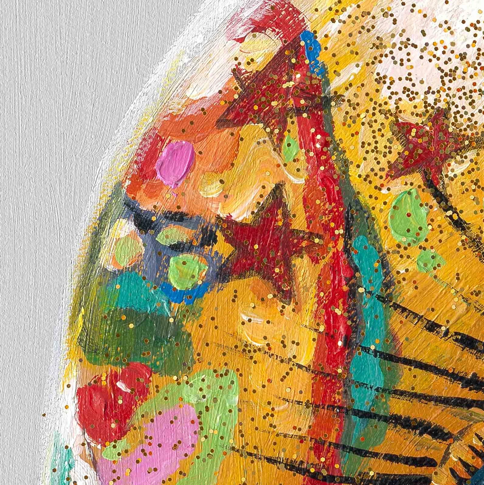 1 - 1 2 - 30 >30产品名称: 热卖金苹果与眼睛墙艺术油画客厅装饰