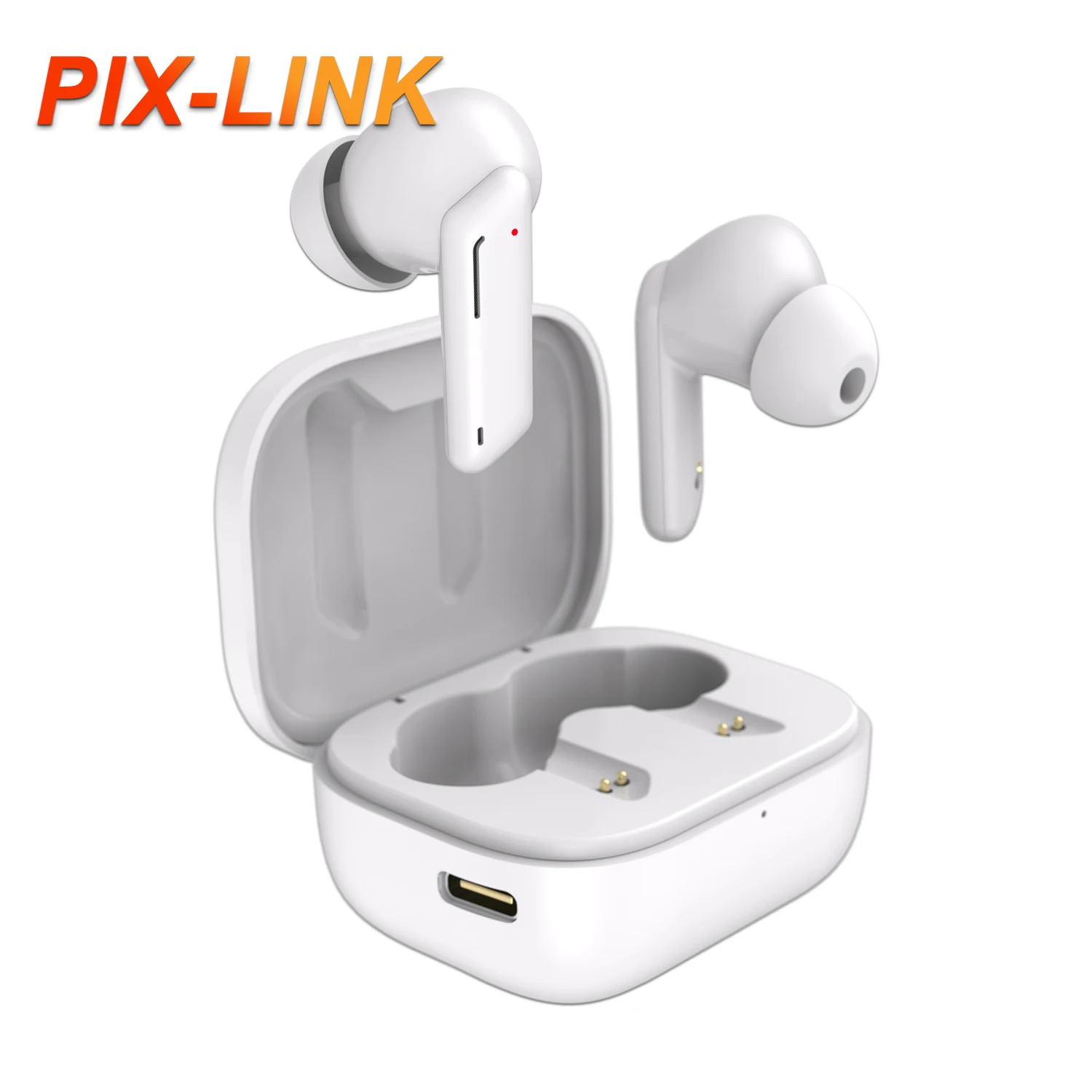 

2022 Mini Sound Earbuds Wireless Charging BT5.0 TWS Blue Tooth Earphone, White