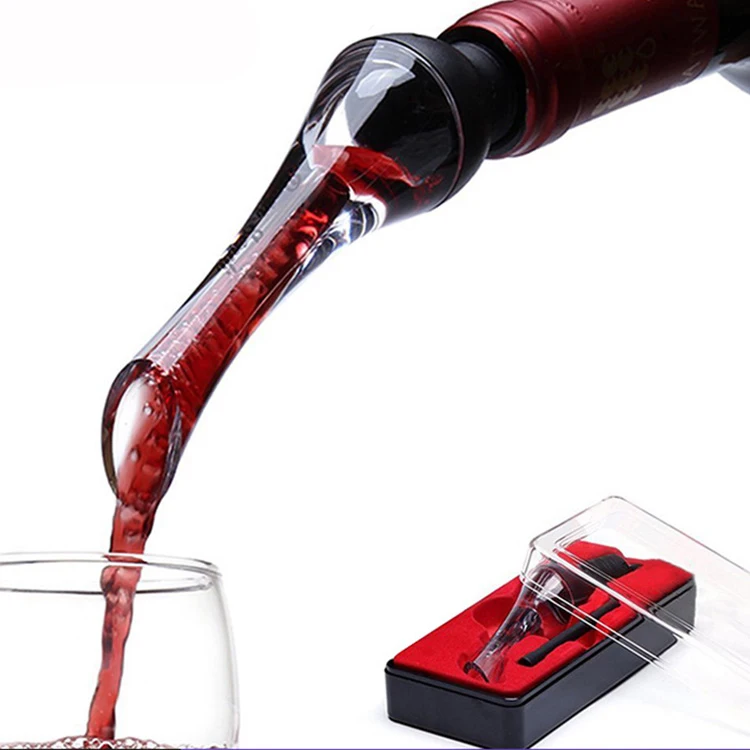 

2020 Amazon Top Sellers Factory Direct Woodpecker Wine Pourer Plastic Wine Bottle Aerator Pourer, Customized