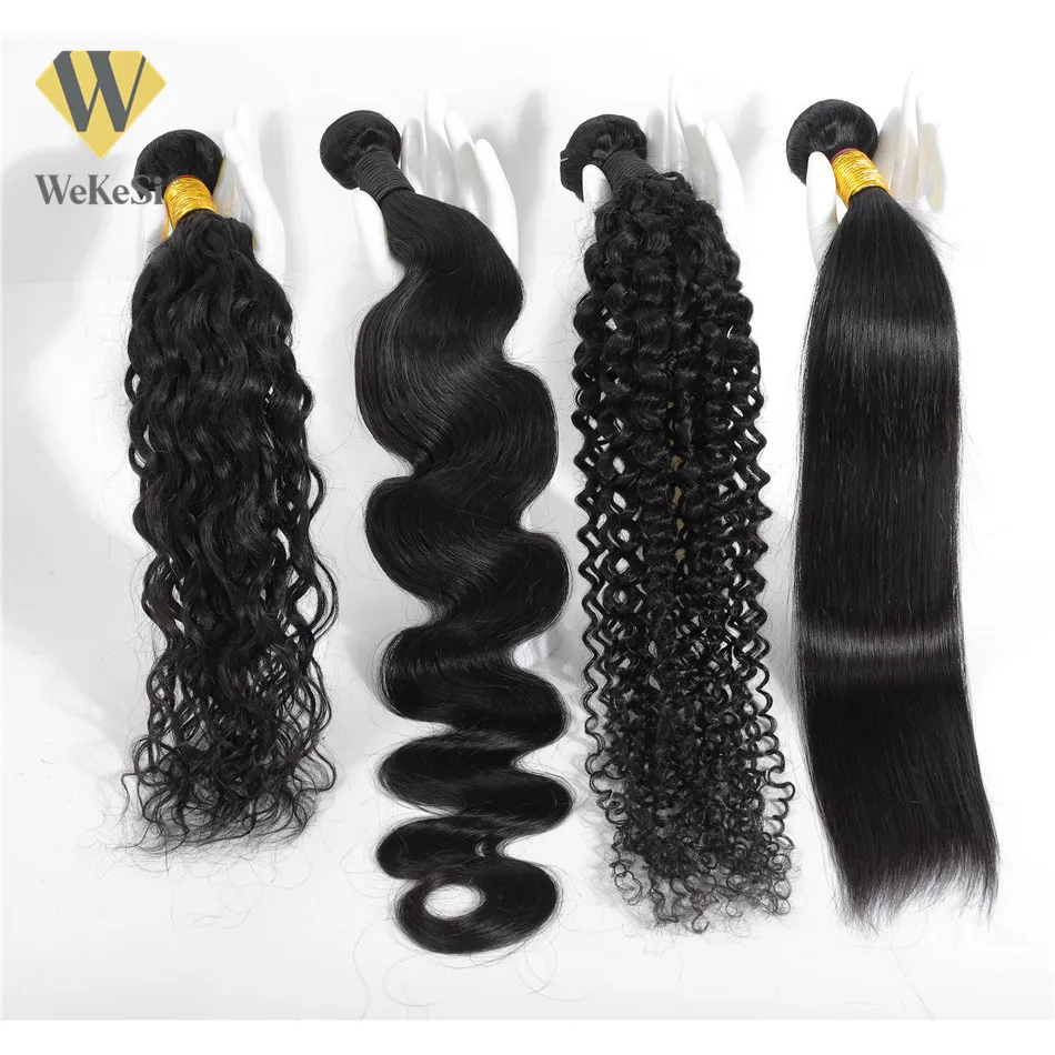 

Raw Brazilian Human Hair Extensions Virgin Remy Cuticle Aligned Wholesale Kinky Curly Human Hair Weaving Bundle With Kinky Curls