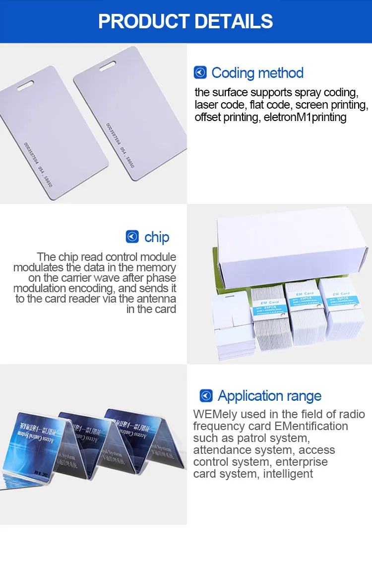 low price PVC ABS mixed material 13.56MHz Entrance and Exit gate access control system IC card