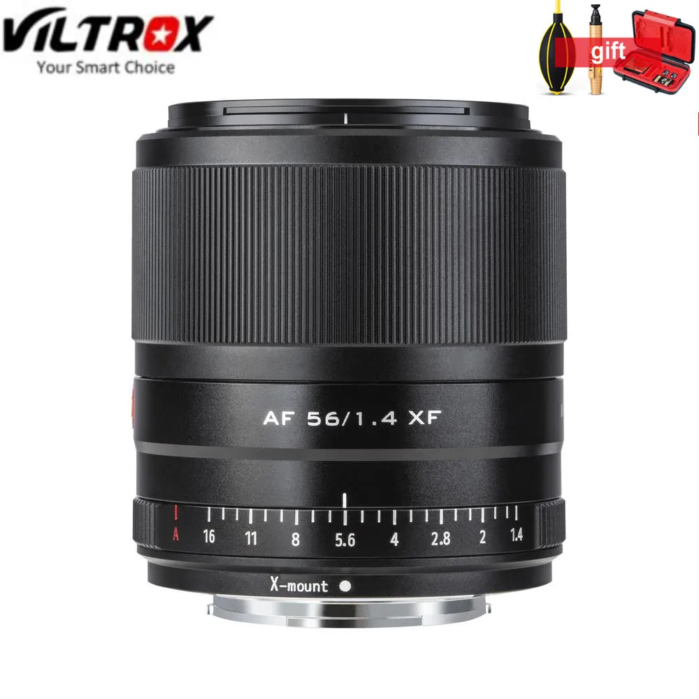 

Viltrox AF 56mm F1.4 STM Auto focus Lens for Fuji X-mount Mirrorless cameras X-Pro3 X-T2 X-T3 X-T4 X-T20 XT-30 Camera DSLR