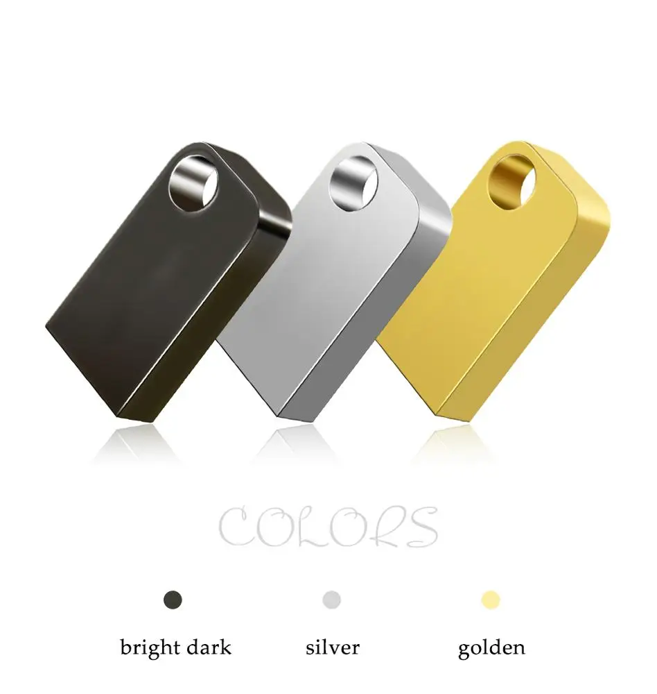 

Coin Size Mini Key USB Pen Drive 32GB 64GB Flash Memories, Black, blue,, golden, green, orange, pink, purple, red, silver, yellow