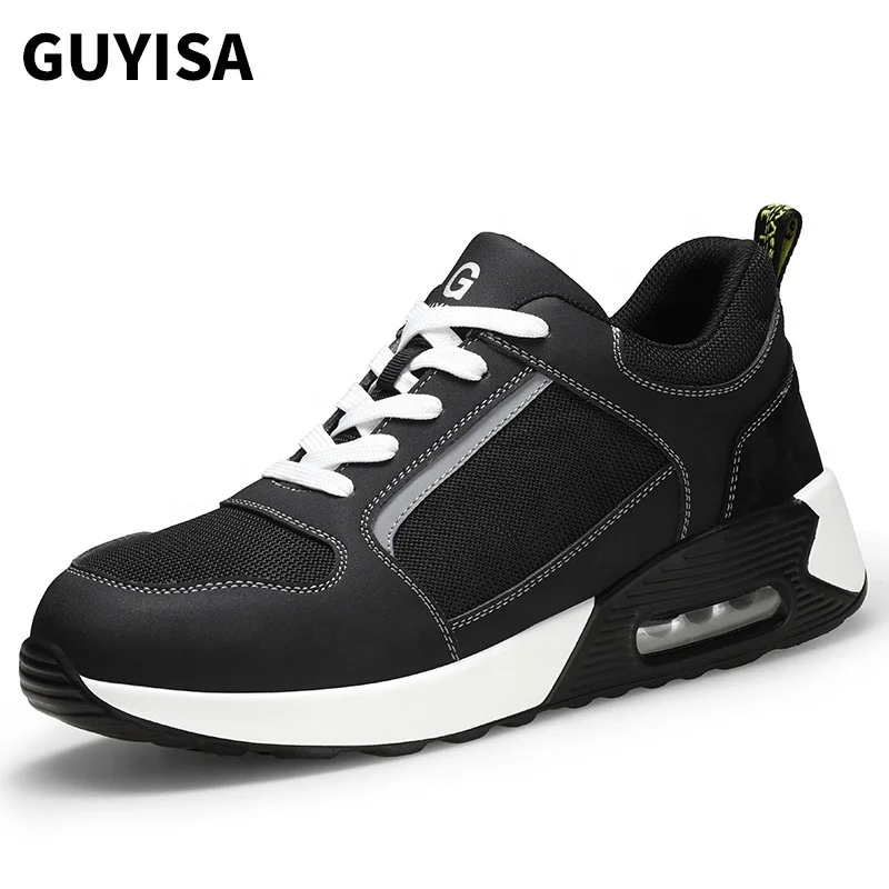 

GUYISA Four seasons sports style steel toe comfortable safety shoes industrial professional production