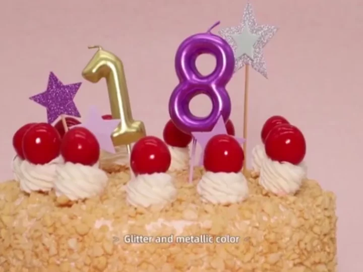Wholesale Cake Candle Birthday Candle Party Number Candle Buy Cake