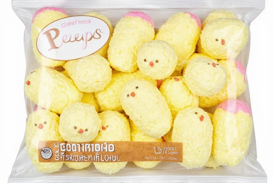peeps cinnamon churro marshmallow chicks 10 count