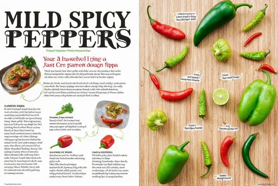 mild spicy peppers a flavorful guide for beginners and pros
