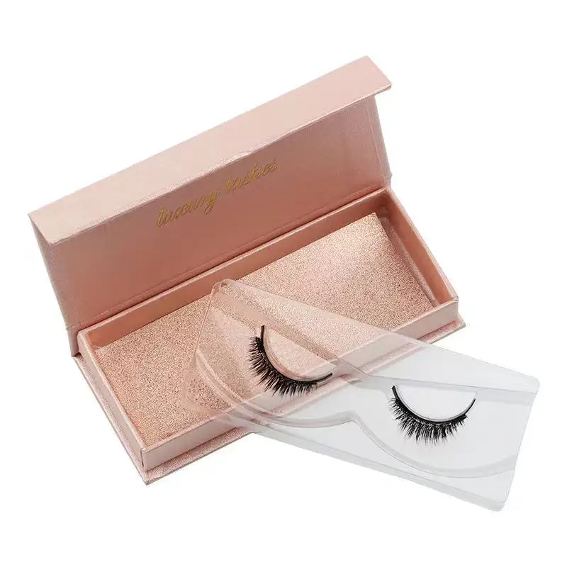 

2021 New Trending Luxury High Quality Waterproof Natural 3d Fiber Glue Free Magnetic Eyelashes