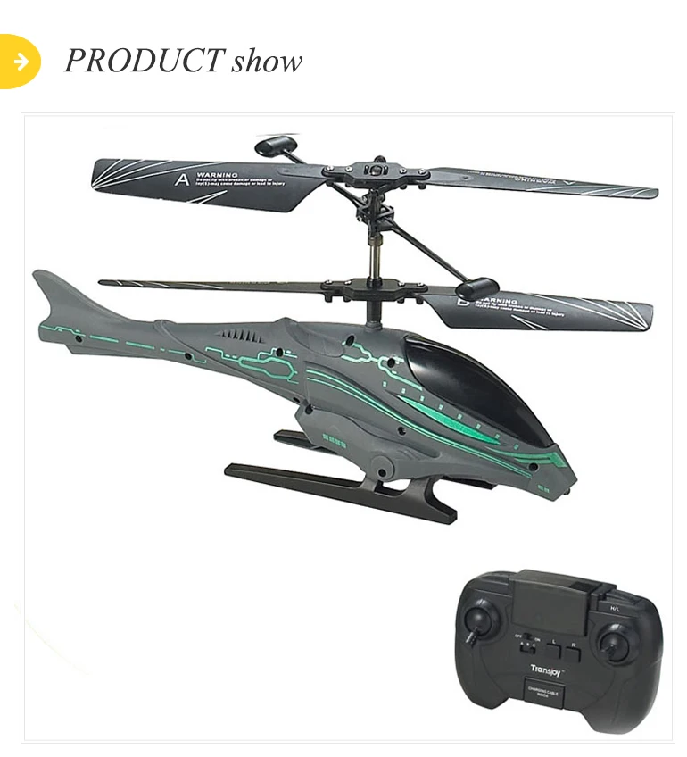 show the remote control helicopter