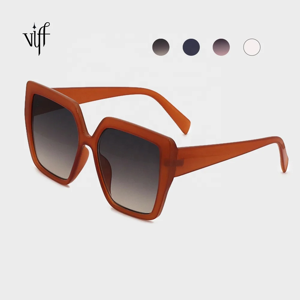 

VIFF Wholesale Modern Women Sun Glasses HP20099 New Fashion Big Size Cat 3 UV400 Sunglasses