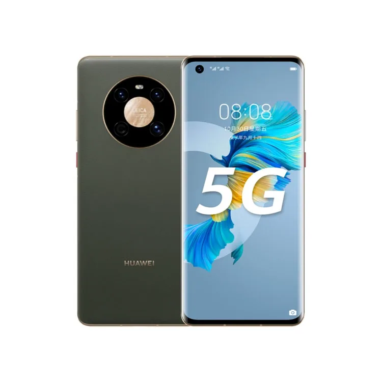 

Face ID & Screen Fingerprint Identification 6.5 inch Android 10.0 Kirin 9000E 5G SoC Octa Core Huawei Mate 40 8GB 128GB Phones