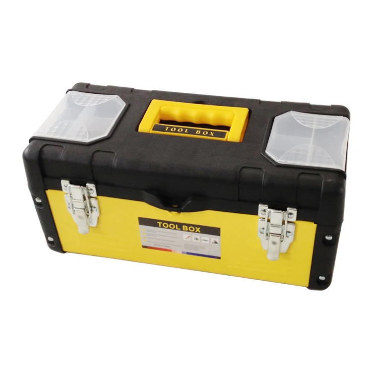 

14 Inch Hardware Tool Box Plastic Household Storage Box Portable Multifunctional Repair Portable Car Storage Box