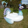 190cm Adult Swimming Inflatable White Peacock Pool Floats