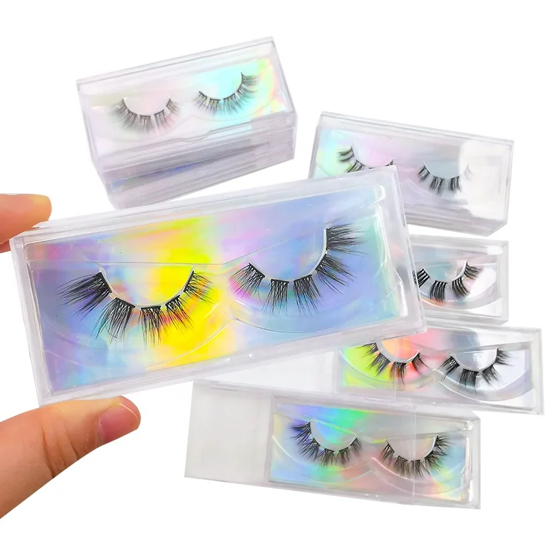 

2021 New Arrival Pre-cut Segmented Lash Extensions DIY Cluster Bond Glue Faux Mink Eyelashes Segment lashes with clearly package