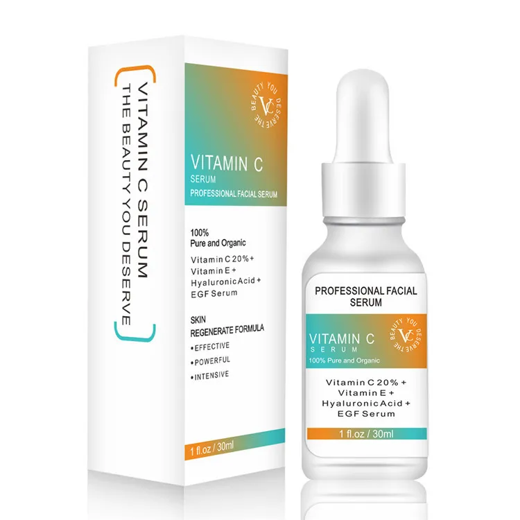 

Top Quality Wholesale Serum Vitamin C Serum With Hyaluronic Acid Private Label Organic Natural Vitamin c Face Serum