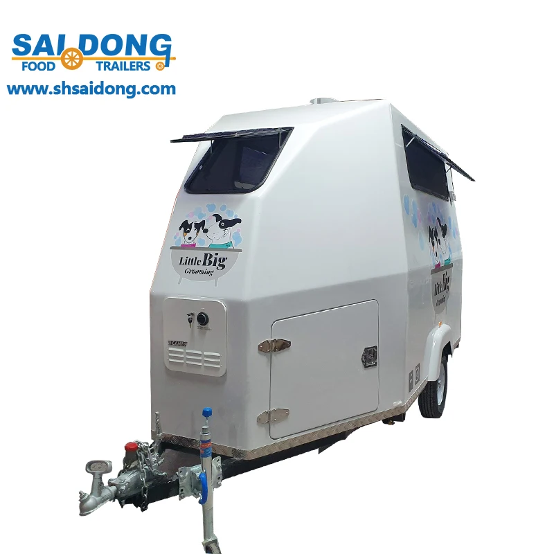 

Popular pet productssalable mobile dog grooming trailer for washing, Customized