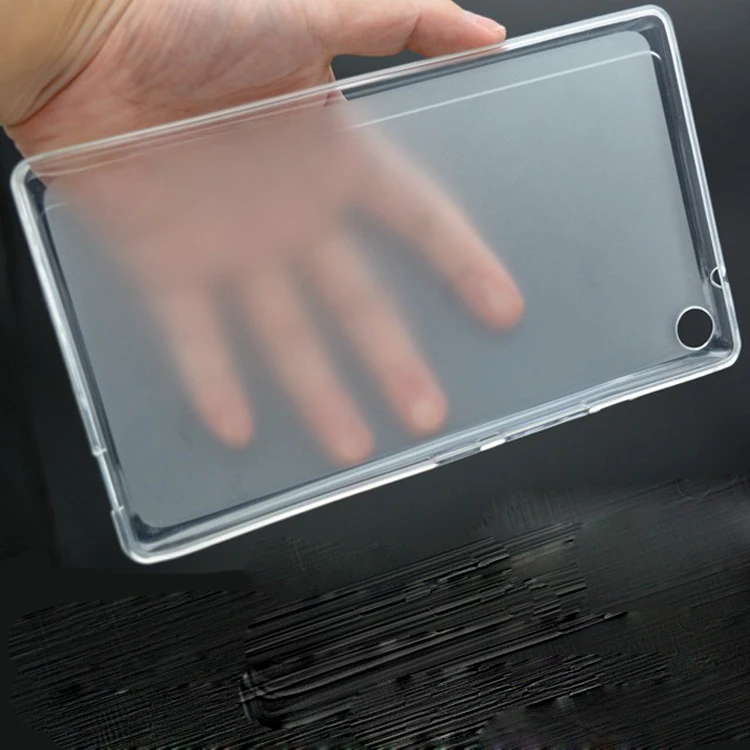 

Factory Direct Matte Edge Transparent High Clear Soft TPU Silicone Tablet Back Cover Case For Asus FE170 7.0